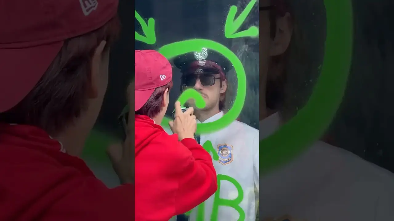 Subway Surface Jake caught by Policeman😱🤣🟢