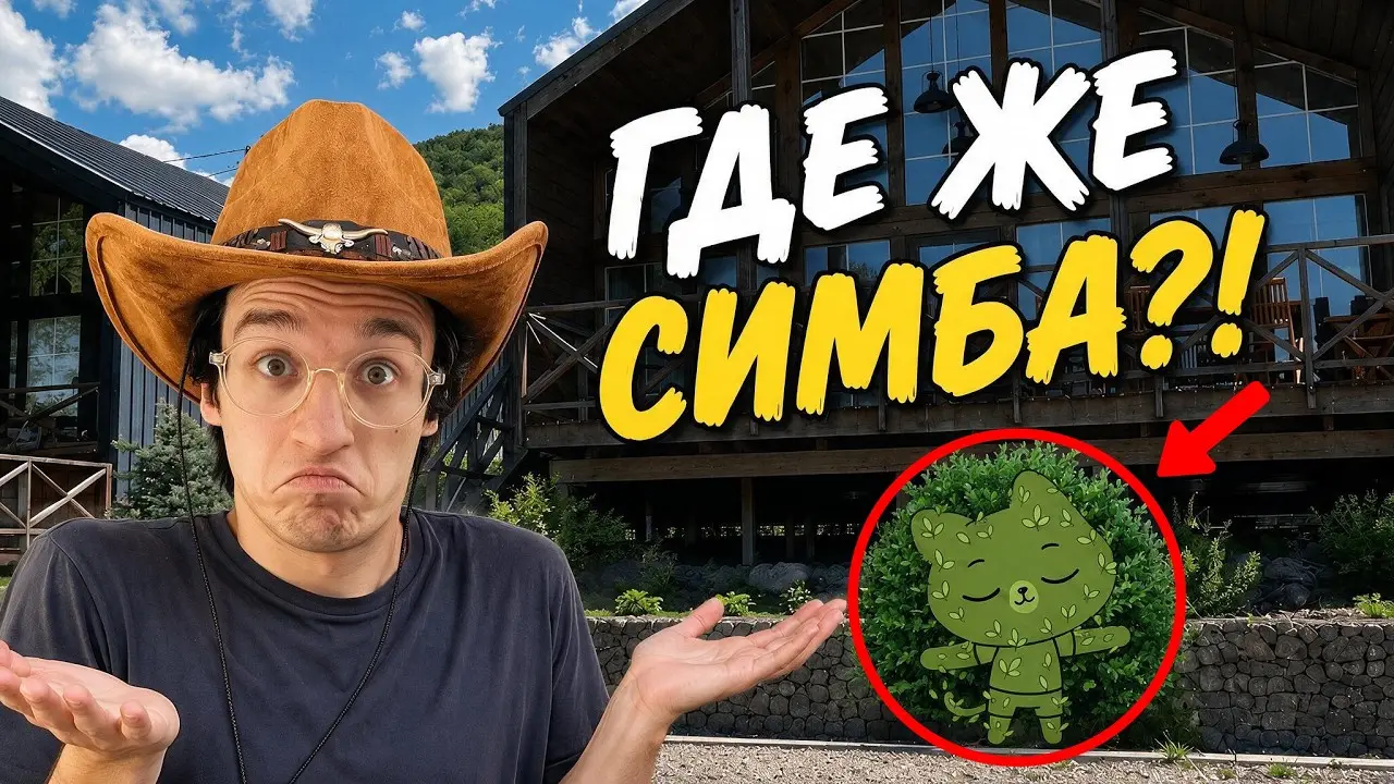 Симба спрятался как ХАМЕЛЕОН! (Прятки с котиками!)