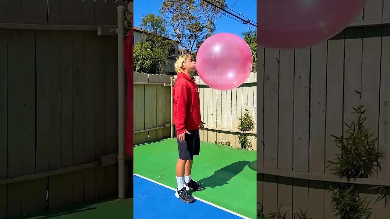 Who Can Blow The Biggest Bubble?🫧