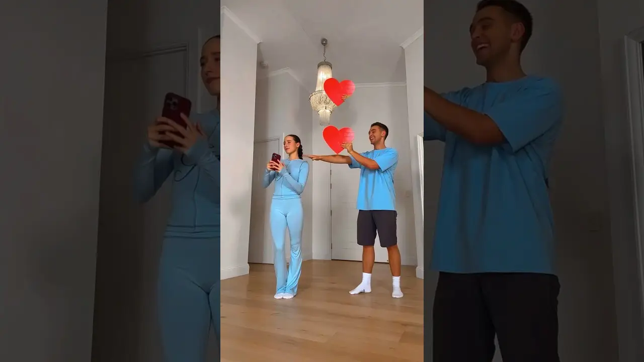 SUBSCRIBE FOR 7 YEARS OF GOOD LUCK! 🍀😅 - #dance #funny #couple #shorts