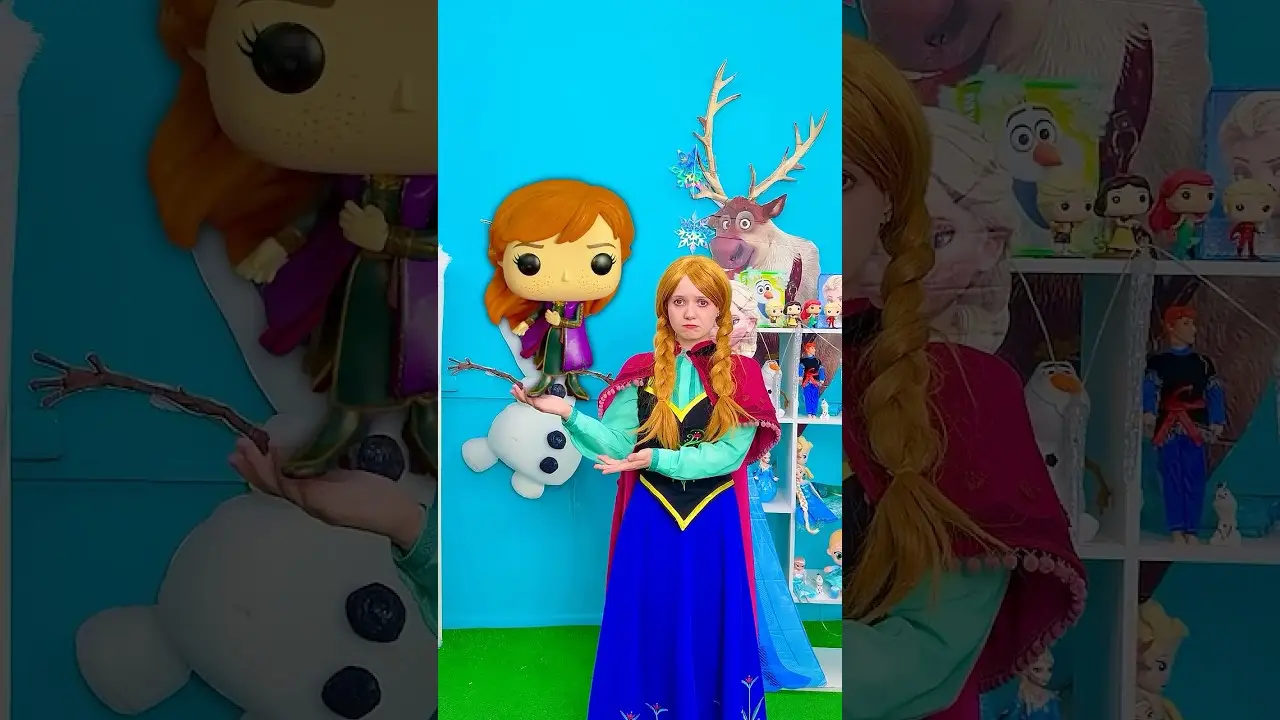Анна в моей комнате !!!❄️