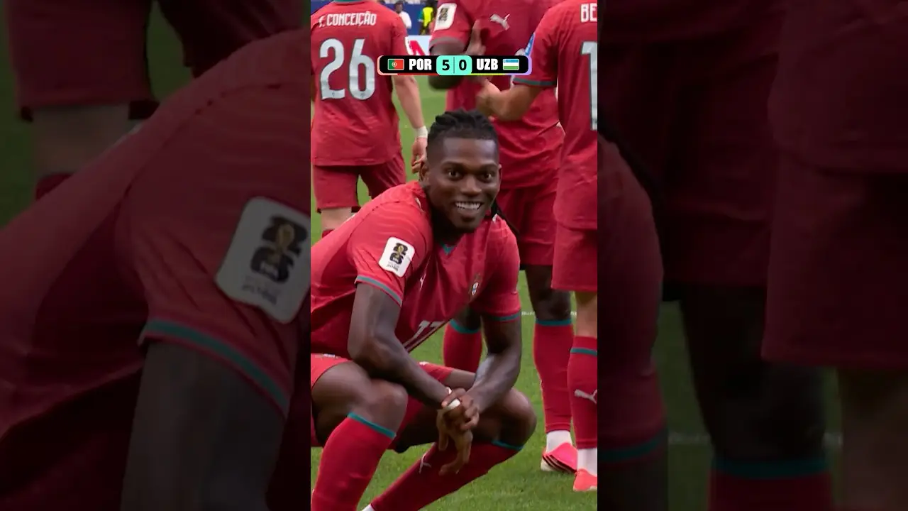 Portugal 🆚 Uzbekistan  #FIFAWorldCupOnYT #shorts #fifaworldcup