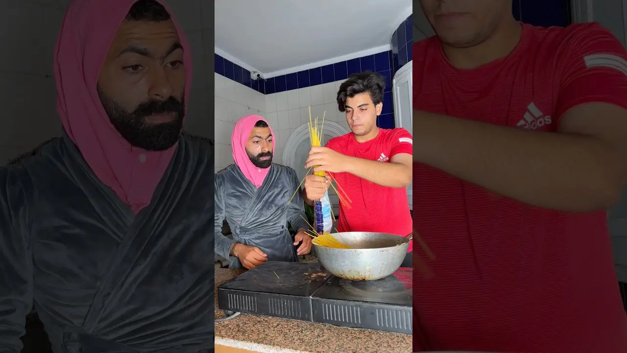 قررت أساعد امي  في المطبخ 💔😭