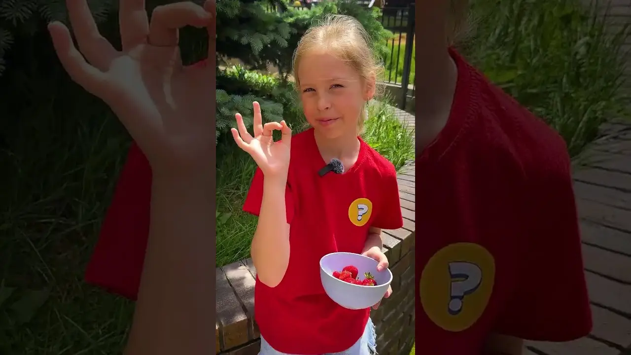 😮 Picked It Yourself? Wash It Before You Eat! 🍓 #kidsstories