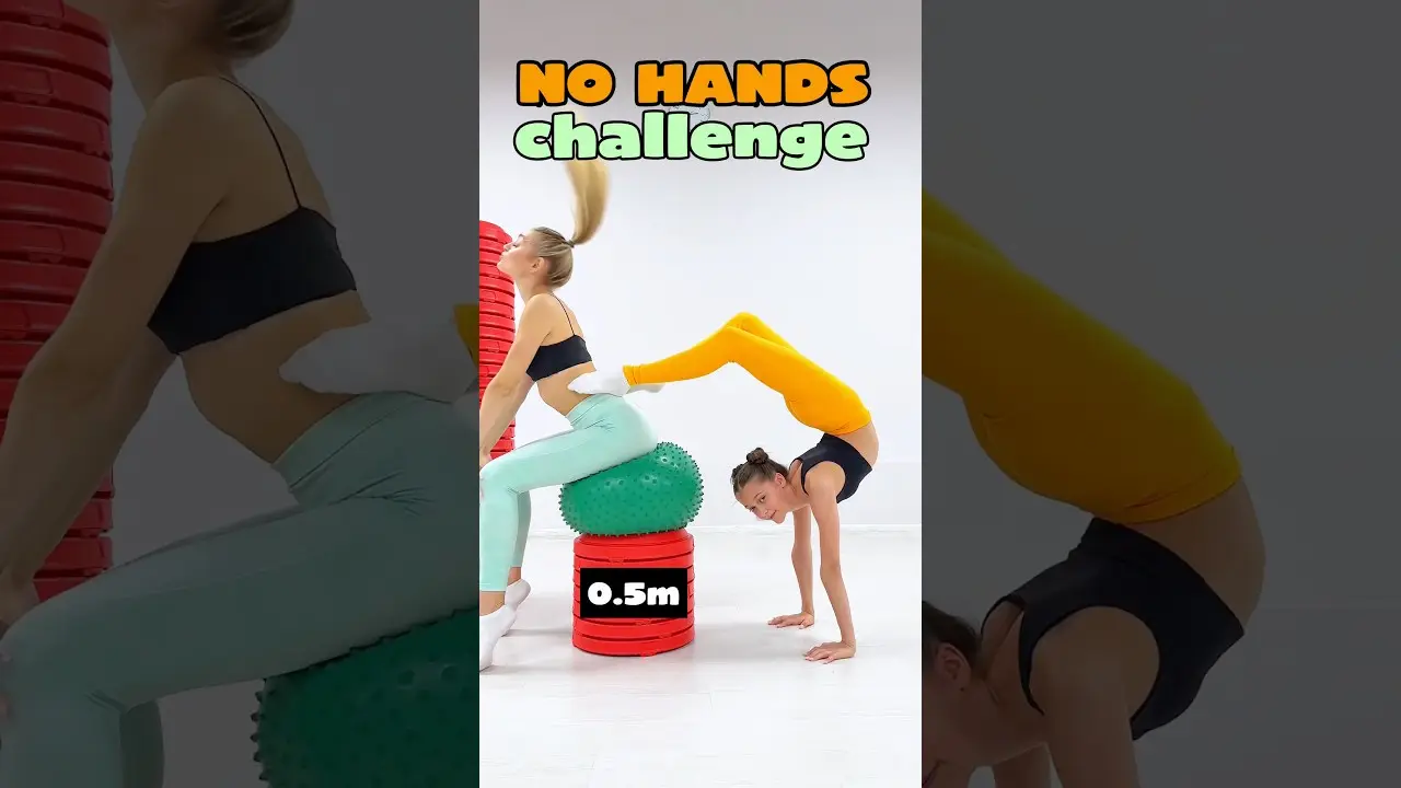 🤸‍♀️🆚🧑‍🩰 #familyfirst #flexibility @Belitskay