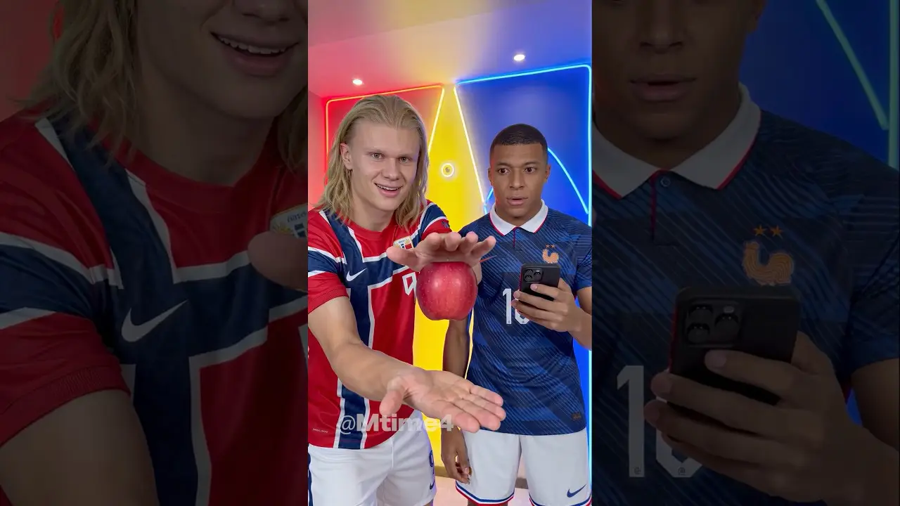 Haaland Had One Apple and a Plan 🍎😂 #parody #football #haaland #worldcup