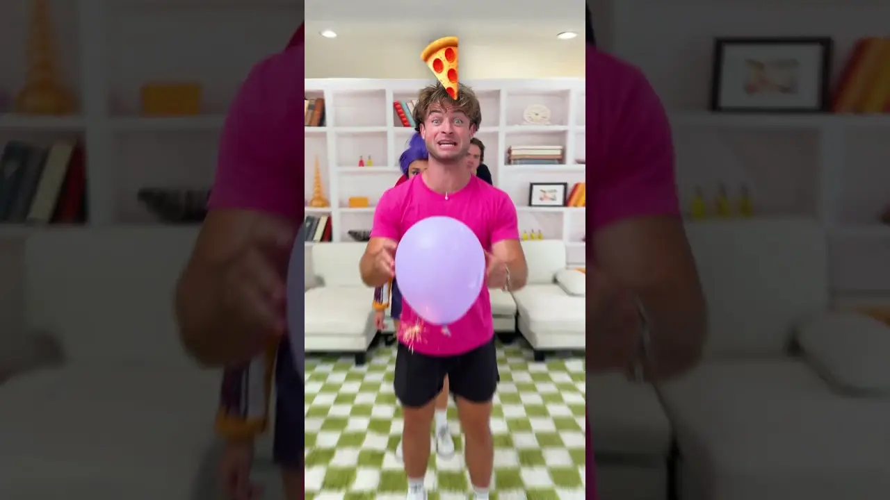 Name A Food Before Balloon Pops!