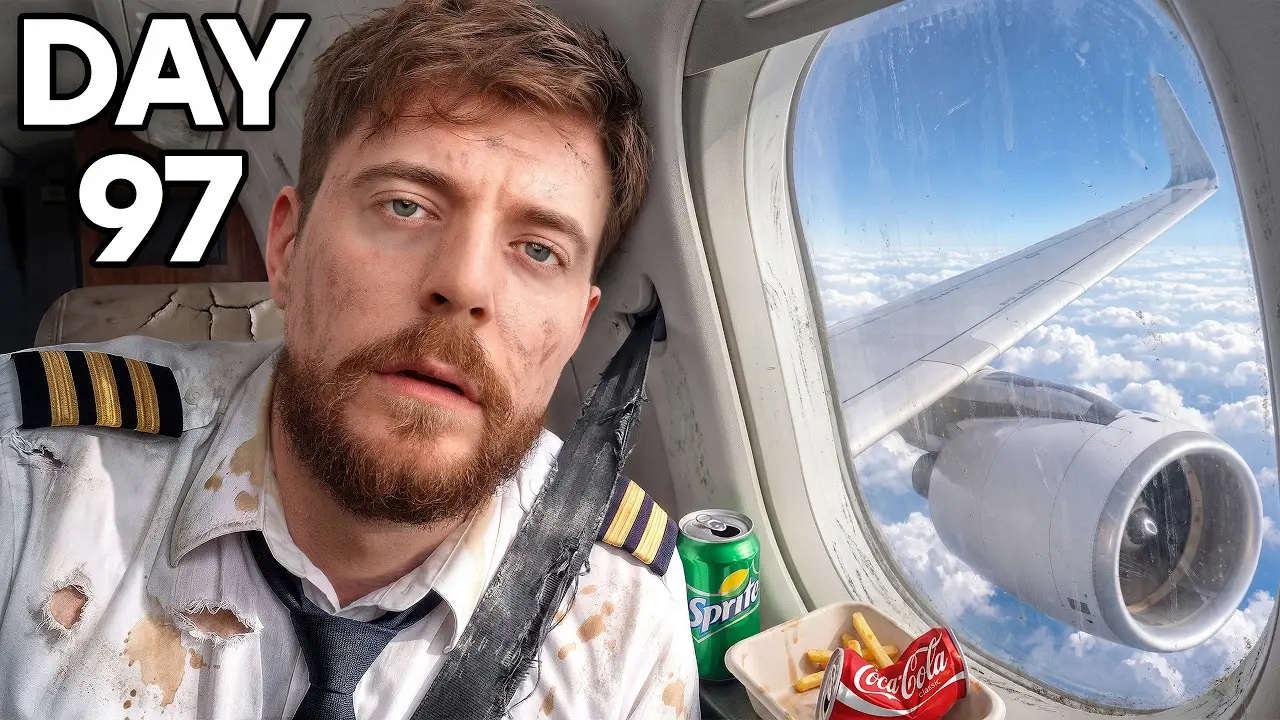 Survive 100 Days Trapped In A Private Jet, Keep It