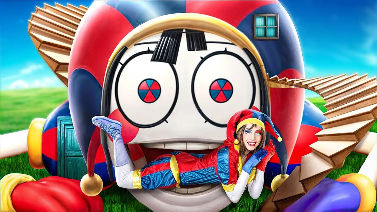 Мы построили секретный домик POMNI! The Amazing Digital Circus!