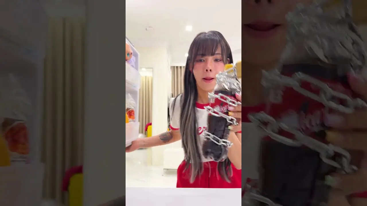 She Upgraded Her Coke Lock🔐🥤💀