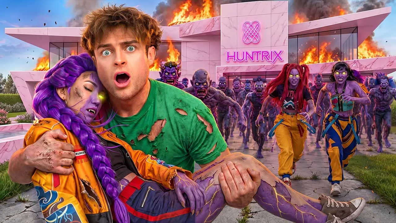 Last To Become a DEMON Wins $1,000! (KPop Demon Hunters)