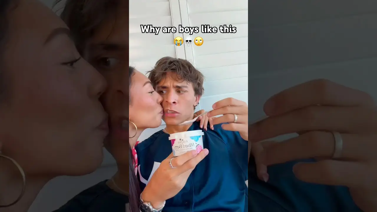 SUBSCRIBE FOR 7 YEARS OF GOOD LUCK! 🍀😅 | Cadel and Mia #funny #couple #shorts