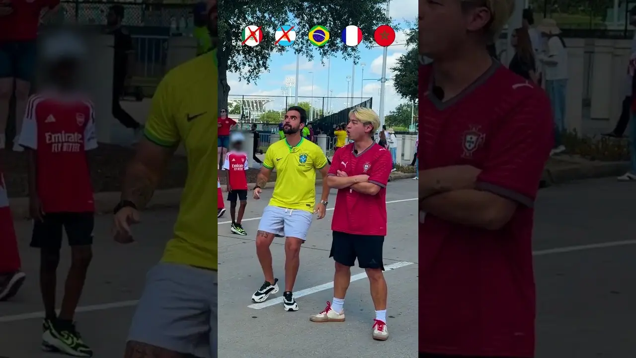 Which Country Can Jump The Highest At The World Cup?⚽️ #fifaworldcup #ad