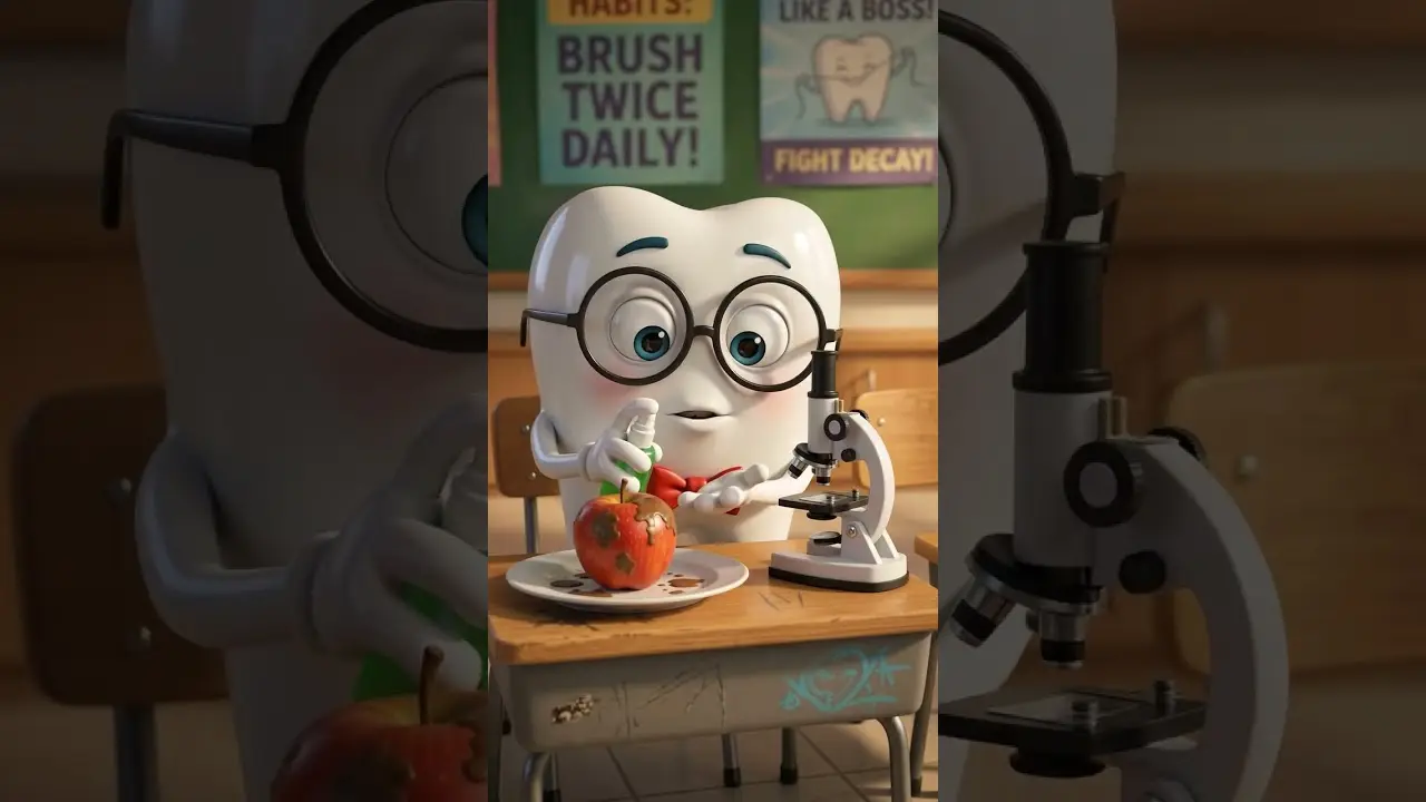 🦷🍎 Can You Pass the Hygiene Test? #shorts