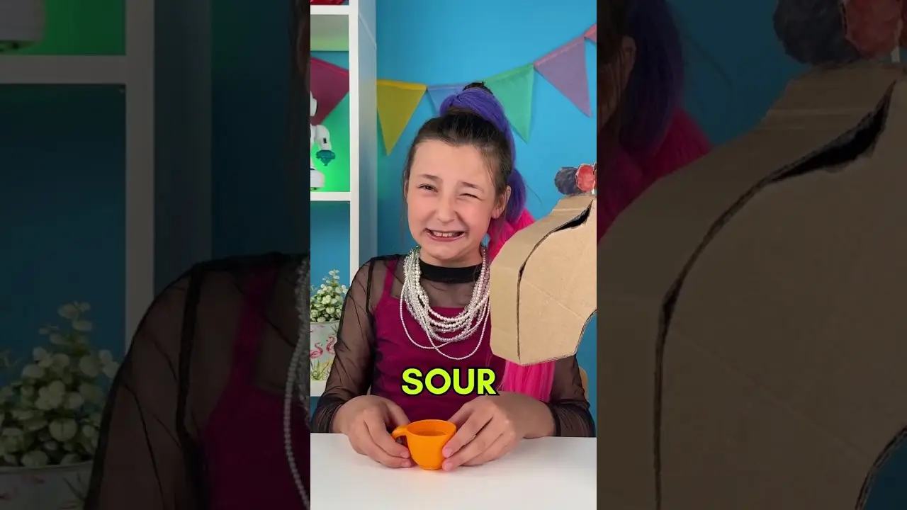 Can You Guess the Taste? 🥤😋 Mystery Mixer Challenge #kids #fun