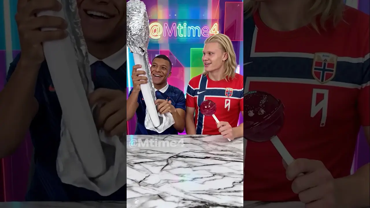 Mbappé Picked the Big One… Big Mistake 🍭💀 #parody #football #haaland #worldcup