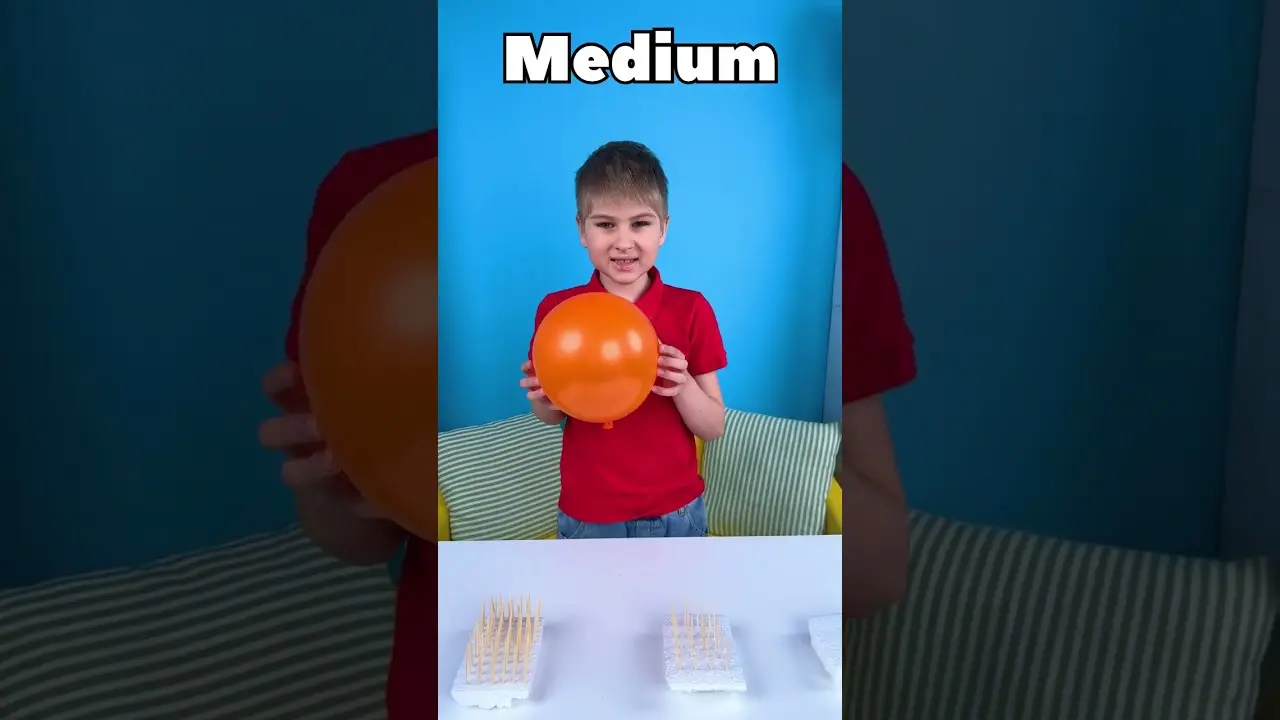 🎈🪡 How Many Toothpicks Can Pop a Balloon? #shorts #experiment