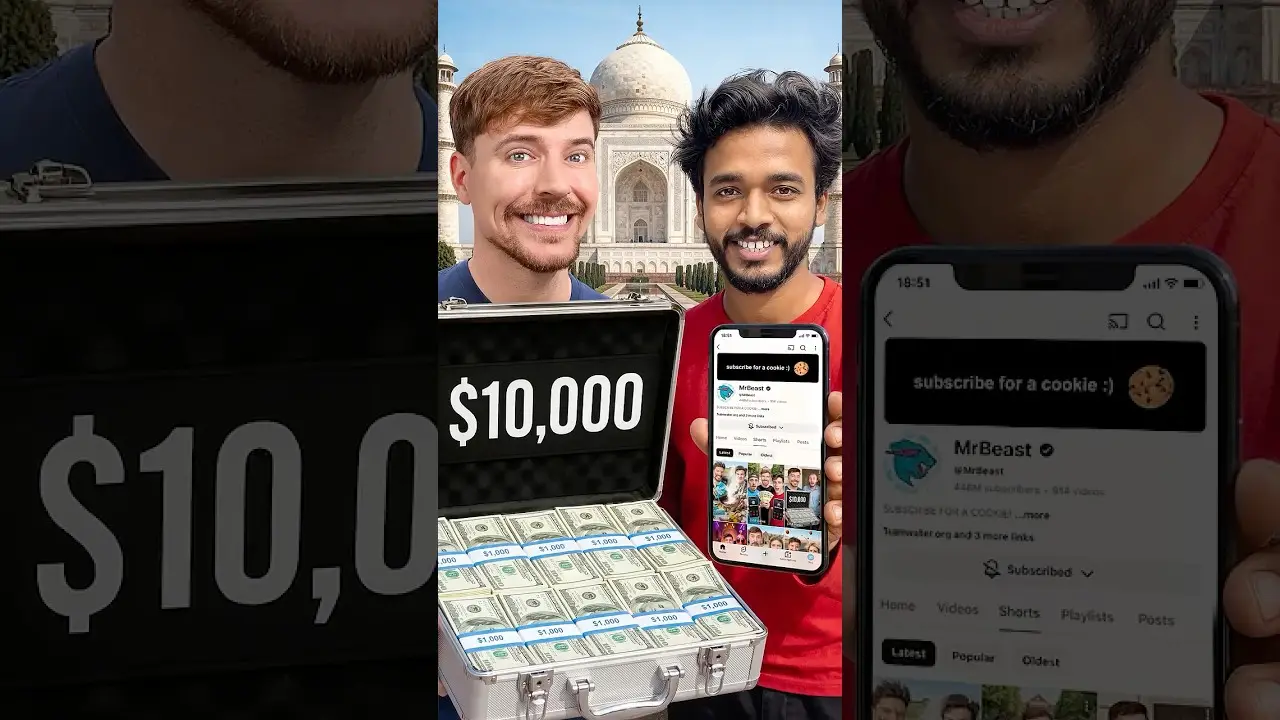 I Surprised a Random Subscriber With $10,000